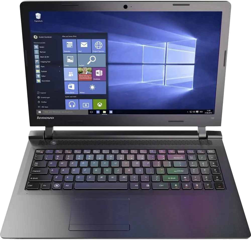 Ремонт цепей питания Lenovo 100 15